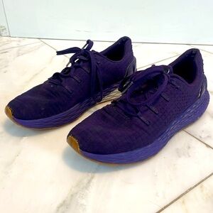 NoBull Project purple knit runners men/youth 6, women’s 7.5 workout gym comfort